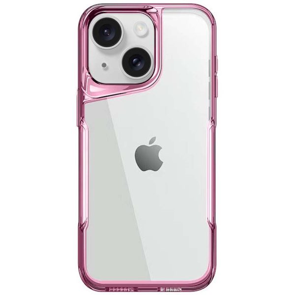 Чохол для iPhone 15 Рожевий TPU+PC Incline