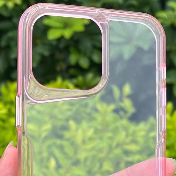 Чохол для iPhone 15 Рожевий TPU+PC Incline - Зображення 5
