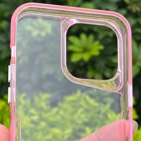 Чохол для iPhone 15 Рожевий TPU+PC Incline - Зображення 6