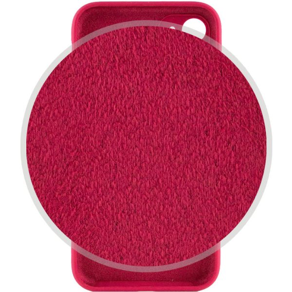 Чохол для iPhone 12 Червоний Silicone Case Full Camera Protective - Зображення 3
