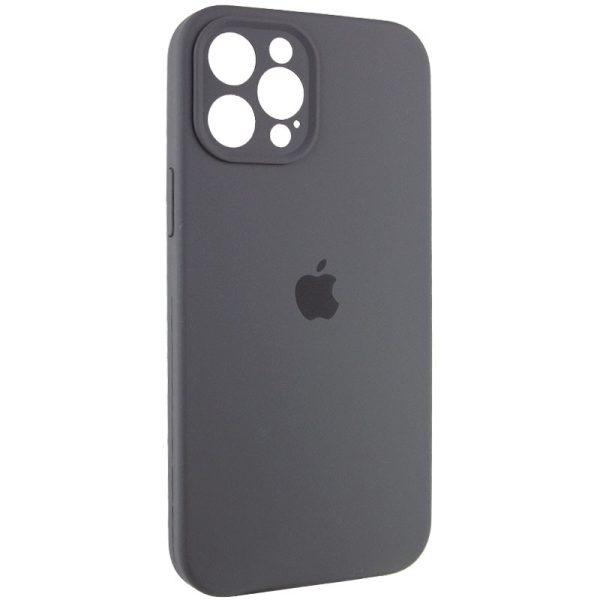 Чохол для iPhone 12 Pro Сірий Silicone Case Full Camera Protective - Зображення 2