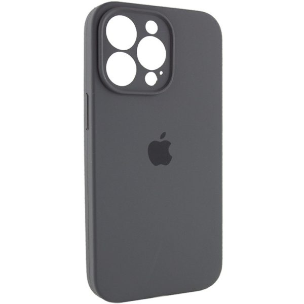 Чохол для iPhone 14 Pro Max Сірий Silicone Case Full Camera Protective - Зображення 2