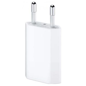 Зарядний пристрій 5W Power Adapter for Apple (1USB-A) (no box) Білий