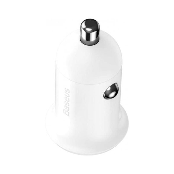 АЗП Baseus Grain Pro 4.8A (2USB-A) (CCALLP) Білий - Зображення 4