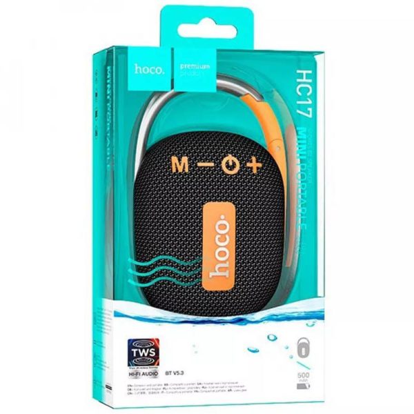 Bluetooth Колонка Hoco HC17 Easy joy sports Чорний - Зображення 5