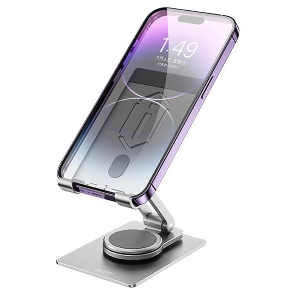 Підставка для планшетів WIWU ZM107 Desktop Rotation Stand For Tablet up to 12.9 inch Срібний - Зображення 3