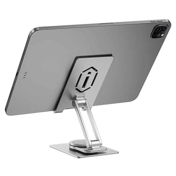 Підставка для планшетів WIWU ZM107 Desktop Rotation Stand For Tablet up to 12.9 inch Срібний - Зображення 4