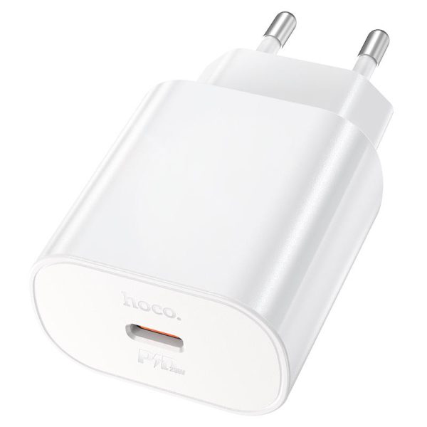 Зарядний пристрій Hoco N22 Jetta PD25W (1USB-C) Білий