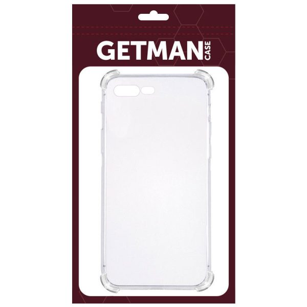 Чохол для iPhone 7 plus / 8 plus Прозорий GETMAN Ease logo посилені кути - Зображення 2