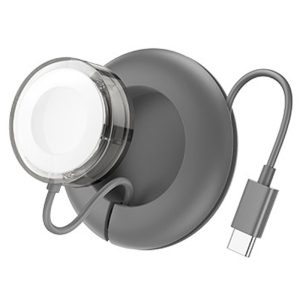Бездротова зарядка Hoco CW51 Wireless charger for iWatch Сірий