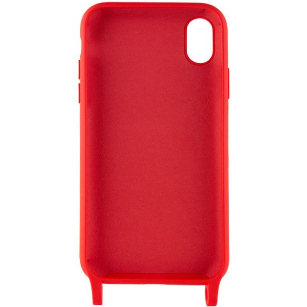 Чохол для iPhone XR Червоний TPU two straps California - Зображення 3