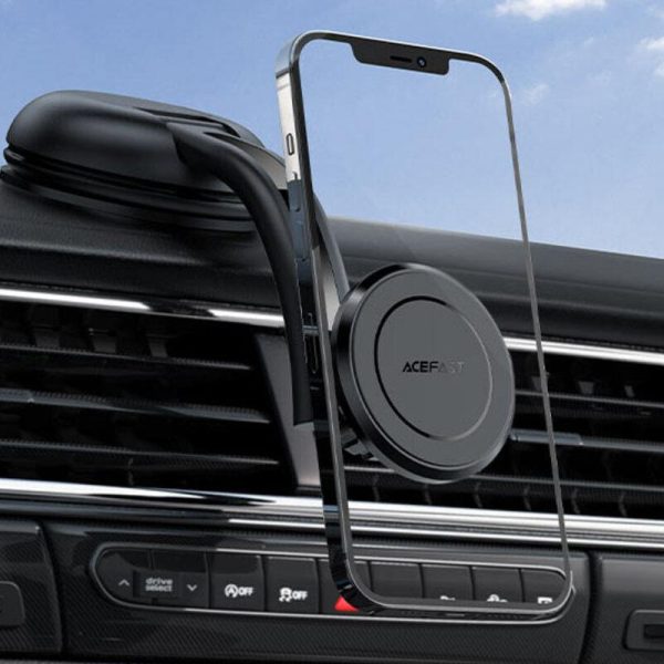 Автотримач Acefast D7 multifunctional magnetic Чорний - Зображення 4