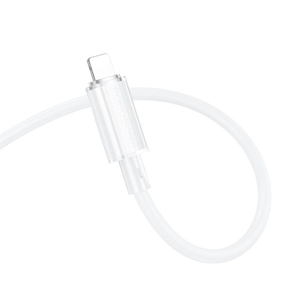 Дата кабель Borofone BX112 Lemon Type-C to Lightning 27W (1m) Білий - Зображення 2