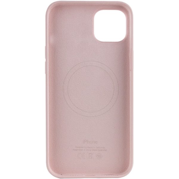 Чохол для iPhone 14 Pro Max Рожевий Silicone case full with Magsafe - Зображення 2
