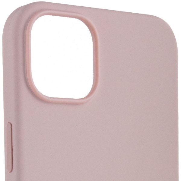 Чохол для iPhone 14 Pro Max Рожевий Silicone case full with Magsafe - Зображення 3