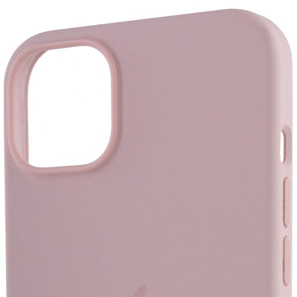 Чохол для iPhone 14 Pro Max Рожевий Silicone case full with Magsafe - Зображення 4