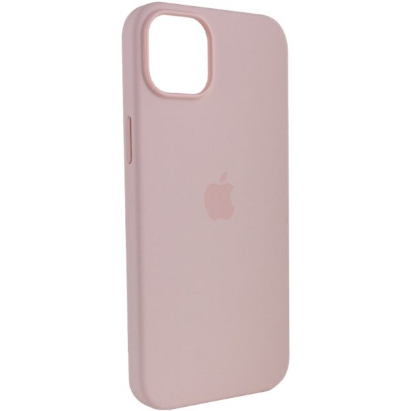 Чохол для iPhone 14 Pro Max Рожевий Silicone case full with Magsafe - Зображення 5