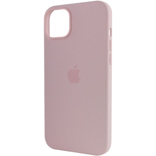Чохол для iPhone 14 Pro Max Рожевий Silicone case full with Magsafe - Зображення 6