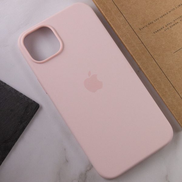 Чохол для iPhone 14 Pro Max Рожевий Silicone case full with Magsafe - Зображення 7