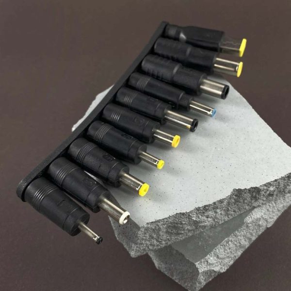 Кабель USB-C to DC 100W з набором переходников для ноутбуку 10in1 Чорний - Зображення 2