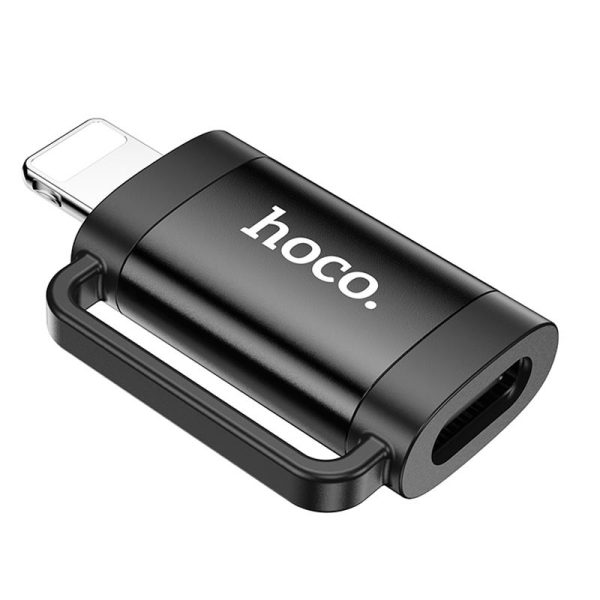 Перехідник OTG Lightning to Type-C Hoco UA31B чорний - Зображення 2