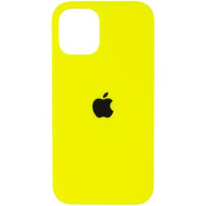 Чохол для iPhone 12 Pro Max Жовтий / Acid Жовтий Silicone Case