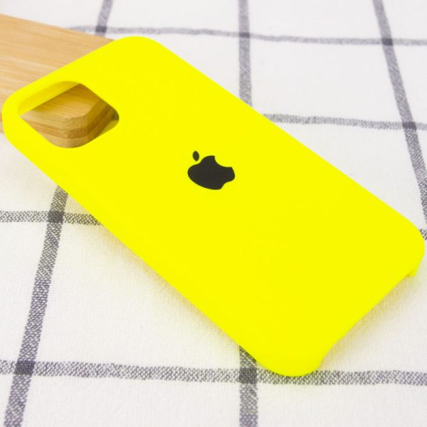 Чохол для iPhone 12 Pro Max Жовтий / Acid Жовтий Silicone Case - Зображення 2