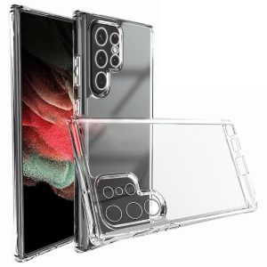 Чохол для Samsung Galaxy S22 Ultra Прозорий Epic Прозорий 1,5mm Full Camera