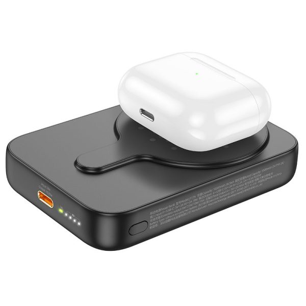 Павербанк Power Bank Hoco J117A Esteem PD20W з БЗП 10000 mAh Чорний - Зображення 3