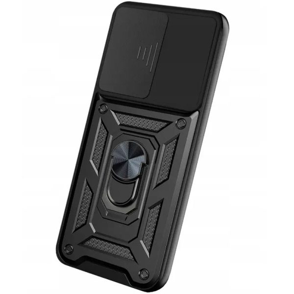 Ударостійкий чохол для Samsung Galaxy S20 FE Чорний Camshield Serge Ring - Зображення 6
