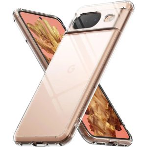 Чохол для Google Pixel 8 Прозорий Epic Прозорий 1,5mm Full Camera