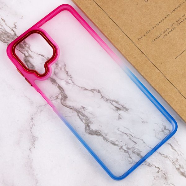 Чохол для Samsung Galaxy M53 5G Синій / Рожевий TPU+PC Fresh sip series - Зображення 3
