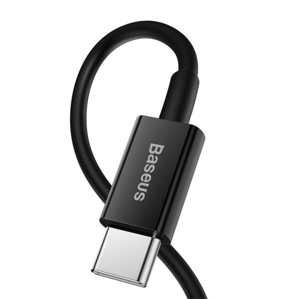 Дата кабель Baseus Superior Series Fast Charging Type-C to Lightning PD 20W (1m) (CATLYS-A) Чорний - Зображення 4