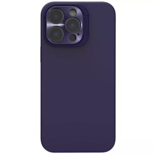 Чохол для iPhone 14 Pro Max Фіолетовий Silicone Nillkin LensWing Magnetic