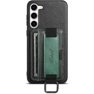 Шкіряний чохол для Samsung Galaxy A54 5G Білий Wallet case and straps
