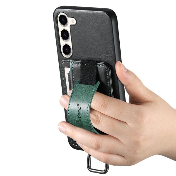 Шкіряний чохол для Samsung Galaxy A54 5G Білий Wallet case and straps - Зображення 4