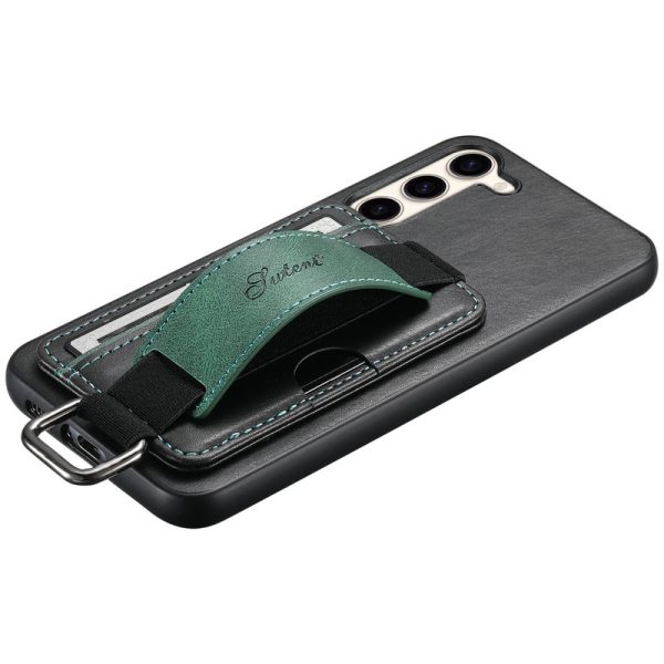 Шкіряний чохол для Samsung Galaxy A54 5G Білий Wallet case and straps - Зображення 5
