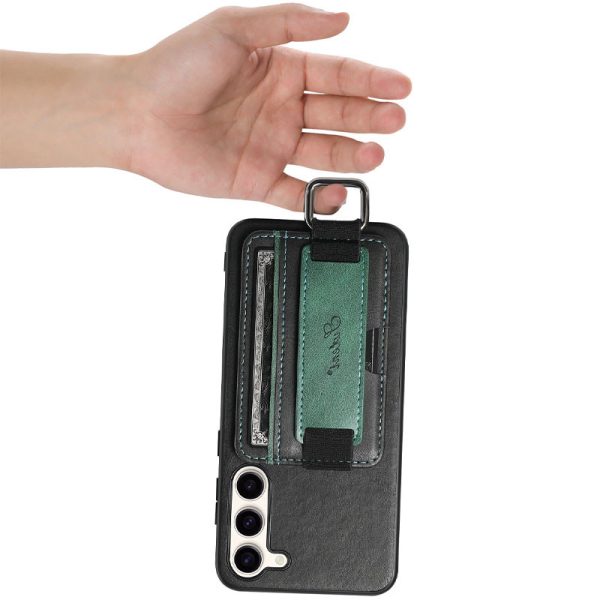 Шкіряний чохол для Samsung Galaxy A54 5G Білий Wallet case and straps - Зображення 8