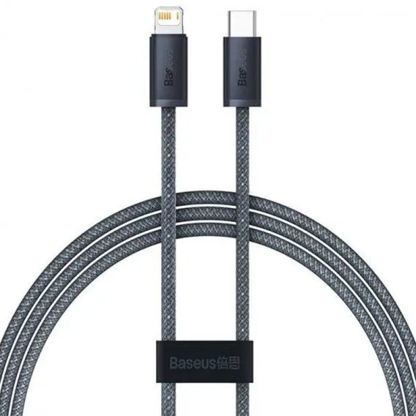 Дата кабель Baseus Dynamic Series Type-C to Lightning 20W (1m) (CALD000002)  Сірий