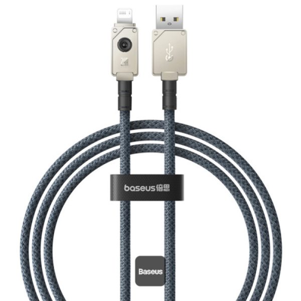 Дата кабель Baseus Unbreakable Series Fast Charging USB to Lightning 2.4A 1m (P10355802111-0) Білий