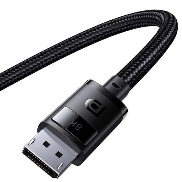 Дата кабель Baseus High Definition DP 8K to DP 8K (3m) (B00633706111-03) Чорний - Зображення 5