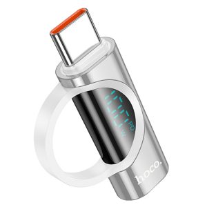 Перехідник Hoco UA32 Type-C male to Type-C female display adapter Срібний