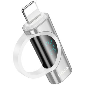 Перехідник Hoco UA32B Lightning male to Type-C female display adapter Срібний