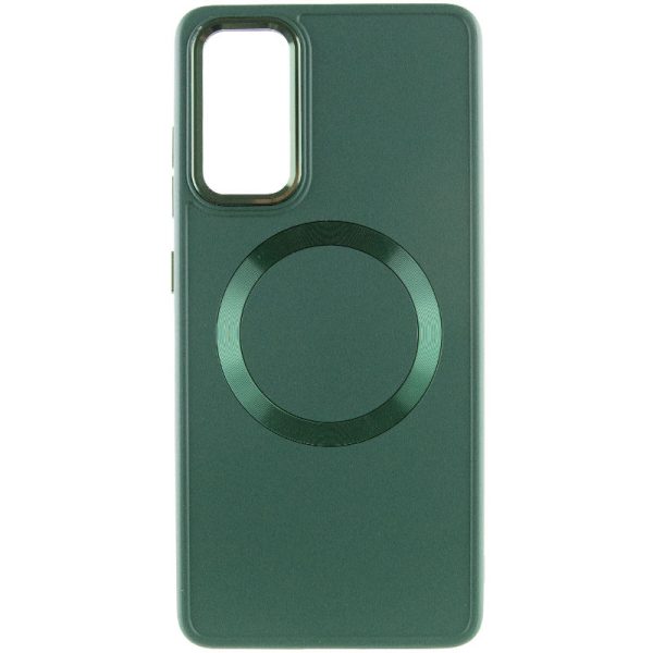 Чохол для Samsung Galaxy A52 4G / A52 5G / A52s Зелений Bonbon Metal Style with MagSafe - Зображення 2