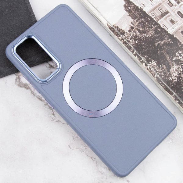 Чохол для Samsung Galaxy A52 4G / A52 5G / A52s Сірий Bonbon Metal Style with MagSafe - Зображення 4