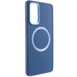 Чохол для Samsung Galaxy A52 4G / A52 5G / A52s Синій Bonbon Metal Style with MagSafe