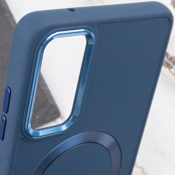 Чохол для Samsung Galaxy A52 4G / A52 5G / A52s Синій Bonbon Metal Style with MagSafe - Зображення 5