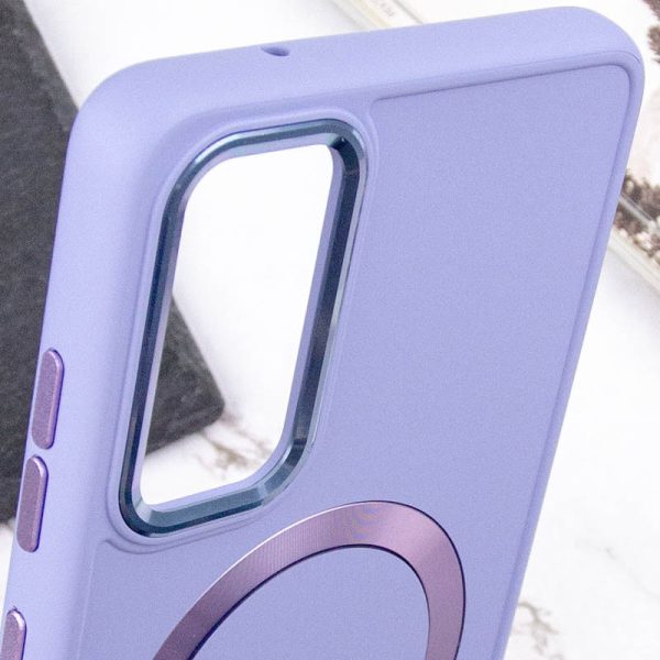 Чохол для Samsung Galaxy A52 4G / A52 5G / A52s Бузковий Bonbon Metal Style with MagSafe - Зображення 5
