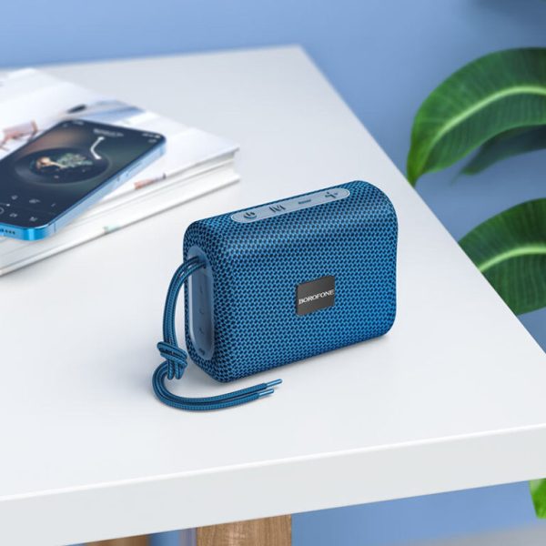 Bluetooth Колонка Borofone BR18 Темно-синій - Зображення 3
