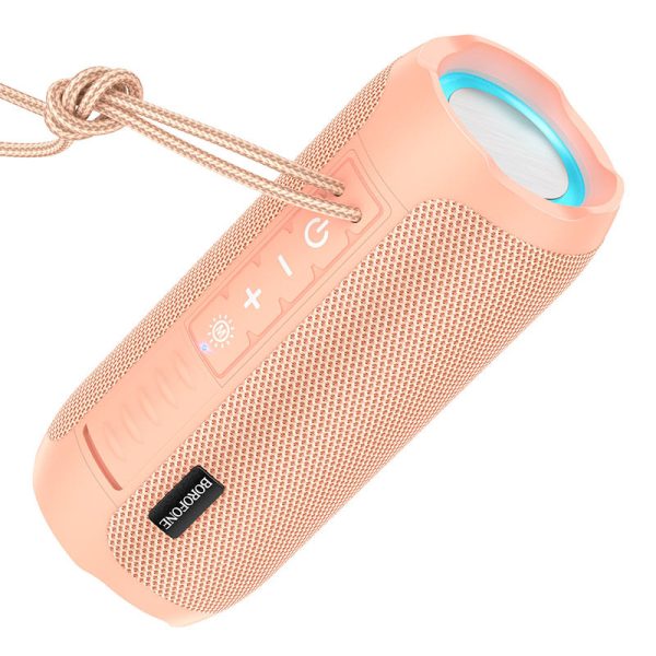 Bluetooth Колонка Borofone BR21 Рожевий